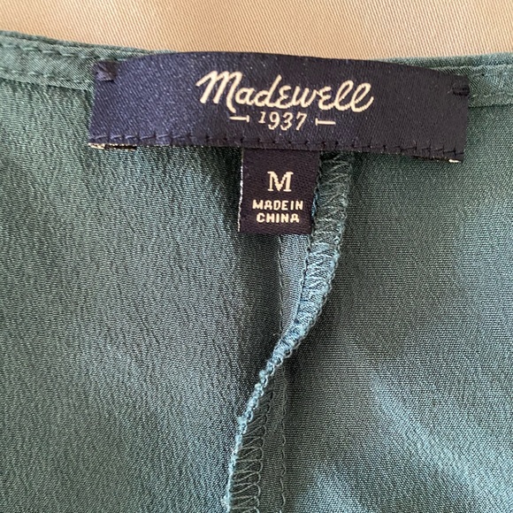 Madewell 100% silk sleeveless blouse - Picture 5 of 6
